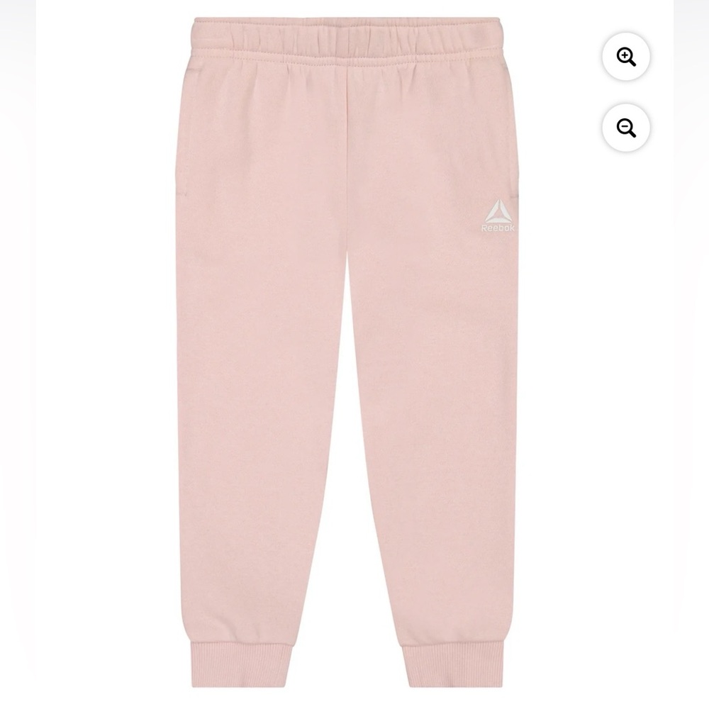 Reebok Kids Light Pink Sweatpants sz 3T
